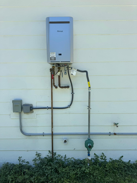 Trenchless pipe lining installation by USA Plumbing & Trenchless technician