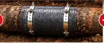 During Cast Iron Pipe Repair in Broward